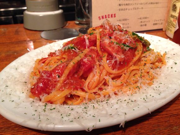 立ち飲み屋のナポリタン